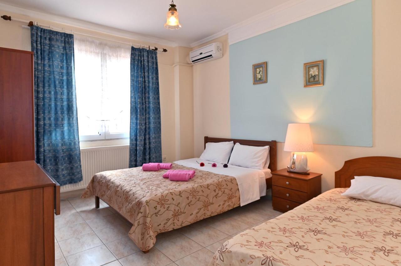 פראליה דיוניסיו Dionisos Palms Apartments מראה חיצוני תמונה