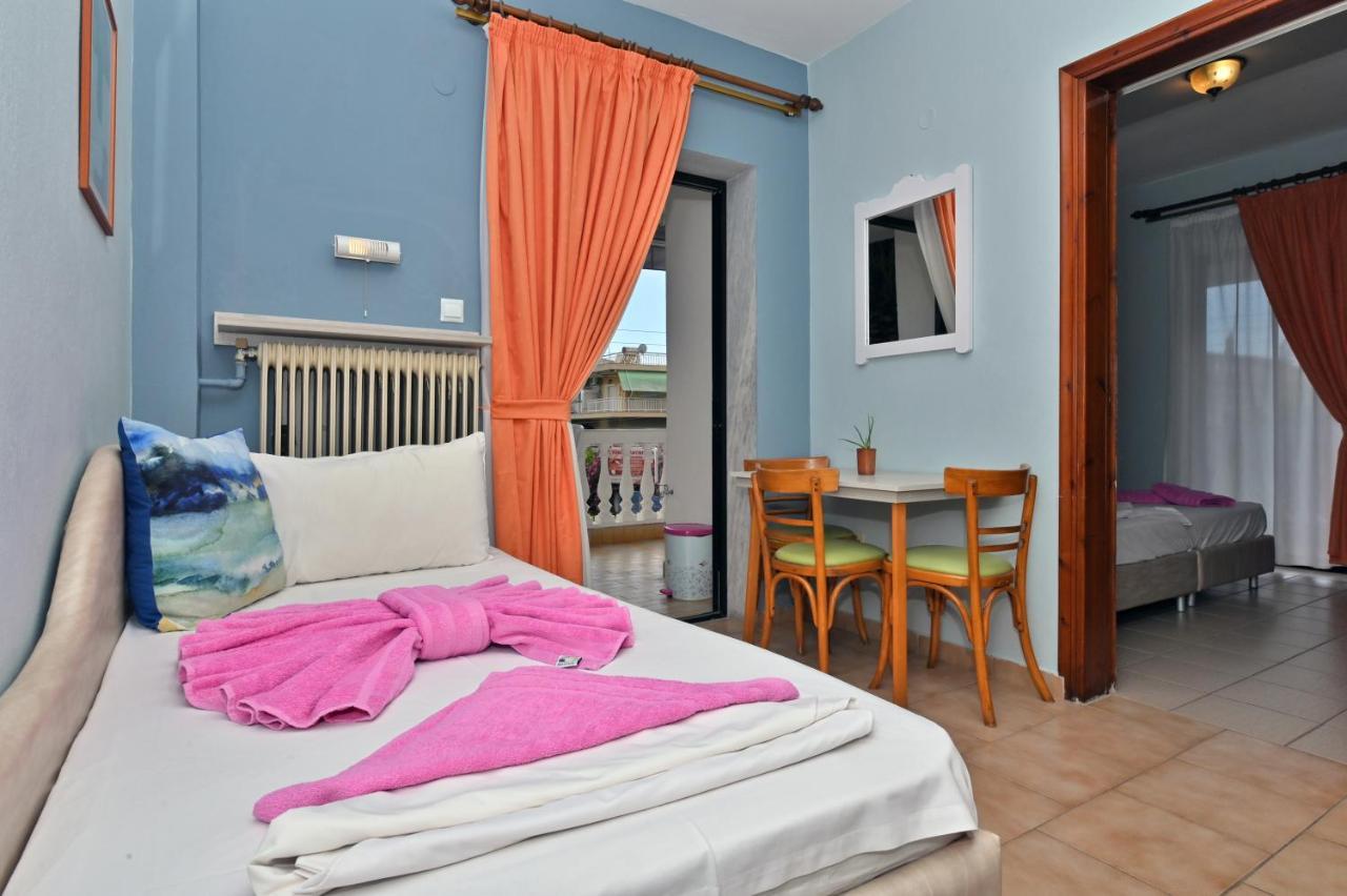 פראליה דיוניסיו Dionisos Palms Apartments מראה חיצוני תמונה